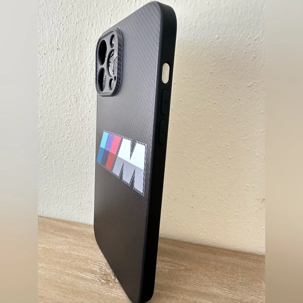 iPhone 13 Pro Max Rubber Phone Case BMW M sport - Picture 2 of 3